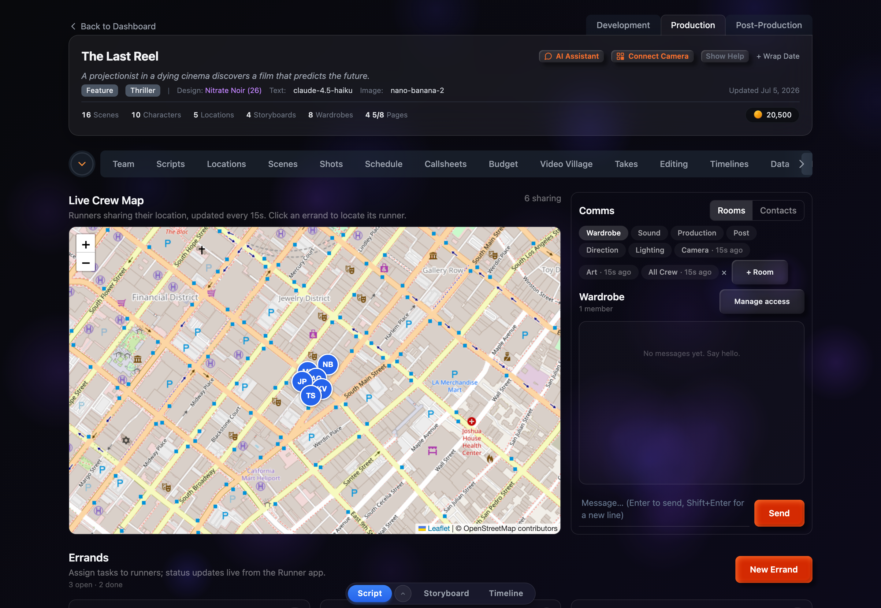 Live Dispatch & Crew Comms — screenshot 1 of 5