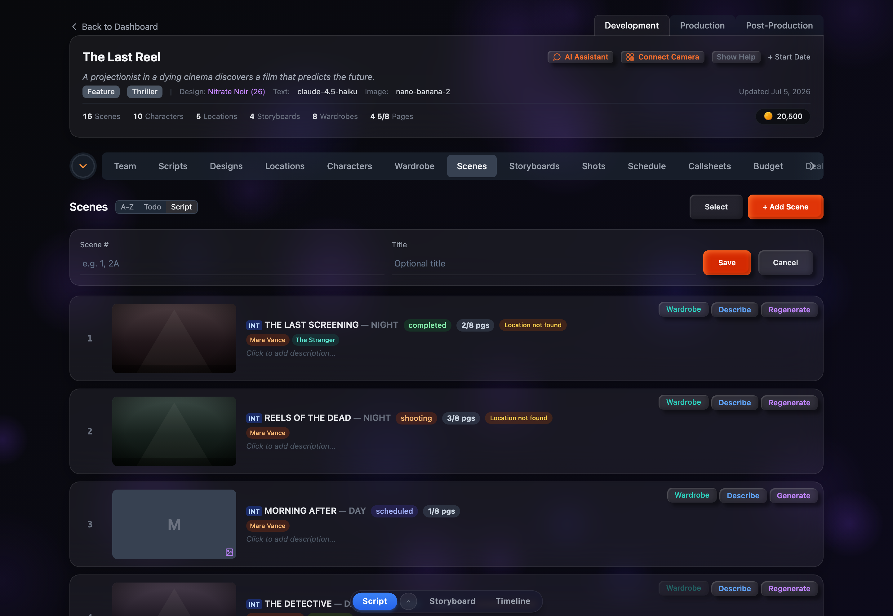 Scene Breakdown — screenshot 3 of 5